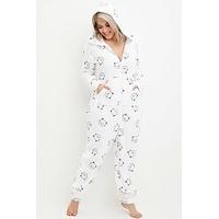 Cat Plush PJ Jumpsuit