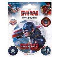 Captain America Civil War Stickers Captain America