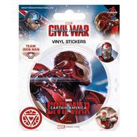 Captain America Civil War Stickers Iron Man