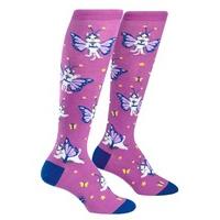 Catterflly Knee High Socks - Size: One Size