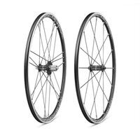 Campagnolo Shamal Ultra C17 Clincher Road Wheelset - 700c - SRAM / Shimano / 8-11 Speed / Pair / + Continental GP4000sII Tyres & Tubes