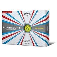 Callaway SuperSoft Yellow Golf Balls (12 Balls) 2017