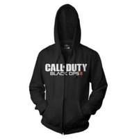 call of duty black ops 2 basic logo zipper hoodie extra large