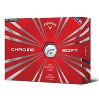 Callaway Chrome Soft Golf Balls (12 Balls) - Logo Overrun