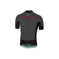 castelli forza pro short sleeve jersey greyred s