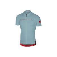 castelli prologo v short sleeve jersey blue m