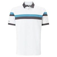 callaway mens two colour block polo shirt