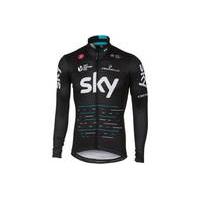Castelli Team Sky Long Sleeve Thermal Jersey | Black - XXL