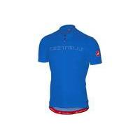 castelli prologo v short sleeve jersey light blue xl