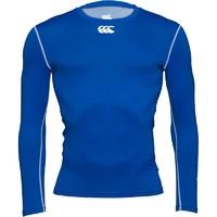 Canterbury Mens Leinster Cold Baselayer Top Leinster Blue