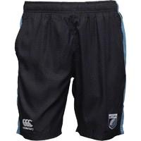 Canterbury Mens Cardiff Blues Graphic Gym Shorts Peacoat