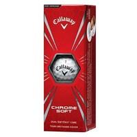 Callaway Chrome Soft Golf Balls (3 Ball Sleeve)