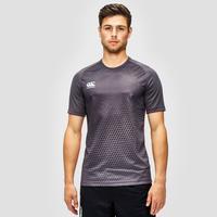 canterbury vapodri poly graphic tee grey grey