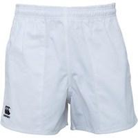 Canterbury Mens Professional Cotton Rugby Shorts White