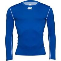 canterbury mens leinster cold baselayer top leinster blue