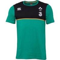 Canterbury Mens Ireland Cotton Training T-Shirt Bosphorus