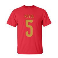 Carlos Puyol Spain Hero T-shirt (red)