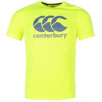 Canterbury Logo Polyester T Shirt Mens