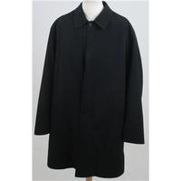 calvin klein size 44l black raincoat with detachable warm liner