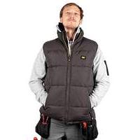 cat workwear quilted insulated vest