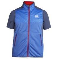 canterbury thermoreg spacer fleece gilet mens dazzling blue