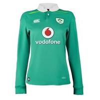 Canterbury Ireland Rugby 2016/17 Home Classic LS Jersey - Womens - Bosphorus