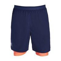 canterbury vapodri 2 in 1 run shorts mens peacoat