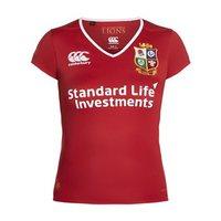 Canterbury British and Irish Lions Rugby Vaposhield Matchday Pro Jersey - Womens - Tango Red