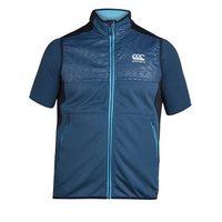 canterbury thermoreg spacer fleece gilet mens majolica blue