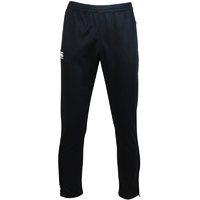 canterbury stretch tapered poly knit pant black