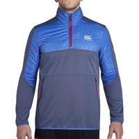 Canterbury Thermoreg Spacer Fleece QTR Zip Run Top - Nightshadow Blue