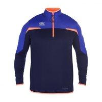 Canterbury Thermoreg Qtr Zip Run Top - Peacoat