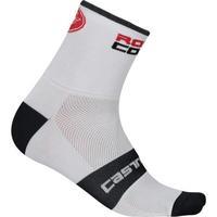 castelli rosso corsa 9 socks 2017 white large xlarge