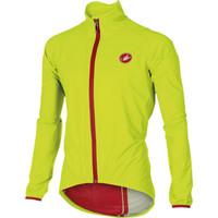 Castelli Riparo Cycling Rain Jacket - Yellow Fluo / Medium