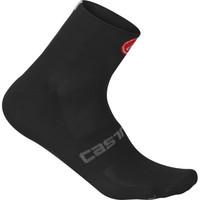 Castelli Quattro 6 Cycling Socks - Black / Small / Medium