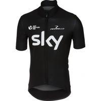 Castelli Team Sky Gabba 3 Cycling Jersey - 2017 - Team Sky Black / XLarge