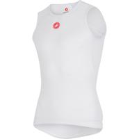 Castelli Pro Issue Sleeveless Cycling Base Layer - White / Medium