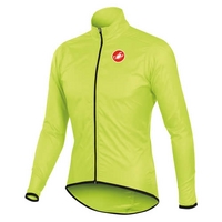 castelli squadra long jacket hi vis yellow small