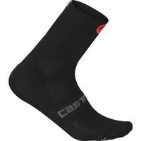 Castelli Quattro 9 Cycling Socks - Black / Small / Medium