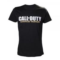 CALL OF DUTY Advanced Warfare Extra Large T-Shirt with Main Logo, Black