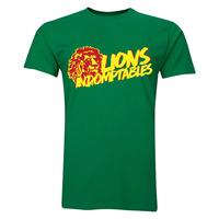 cameroon lions indomptables t shirt green kids