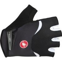 castelli arenberg gel gloves 2017 black white large