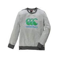 canterbury ccc logo crew neck sweatshirt