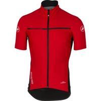 castelli perfetto light 2 short sleeve jersey 2017 red 2xlarge