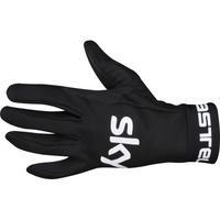 castelli team sky scalda cycling glove 2017 team sky black xlarge