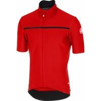 castelli gabba 3 short sleeve jersey 2017 red medium