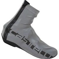 castelli reflex cycling shoe cover reflective silver xlarge 45 46