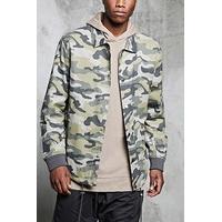 camo print army jacket