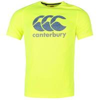 Canterbury Logo Polyester T Shirt Mens