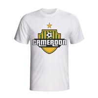 Cameroon Country Logo T-shirt (white) - Kids